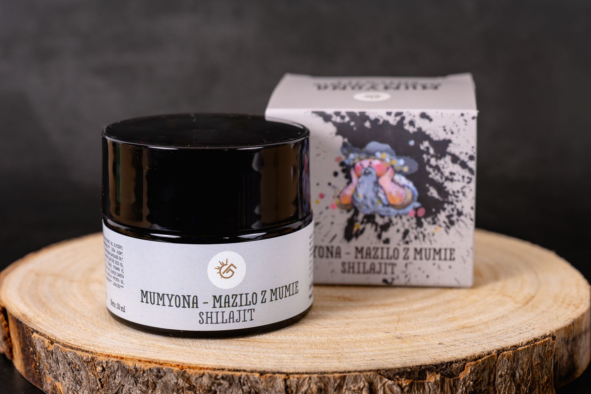 MUMYONA - MAZILO S SMOLO MUMIE (SHILAJIT) 50ml-2